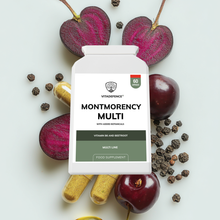 Vitadefence® Montmorency Multi | With Vitamin B6, Beetroot & Tart Cherry – 60 Capsules