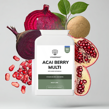 Vitadefence® Acai Berry Multi | With Vitamin B6, Zinc, Biotin & Botanicals – 100 Capsules