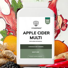 Vitadefence® Apple Cider Multi | With Chromium, Turmeric & Botanicals – 120 Vegan Capsules