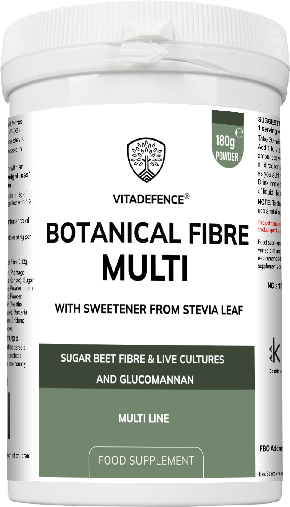 Botanical Fibre Multi - Advanced Digestive Health & Weight Management Support