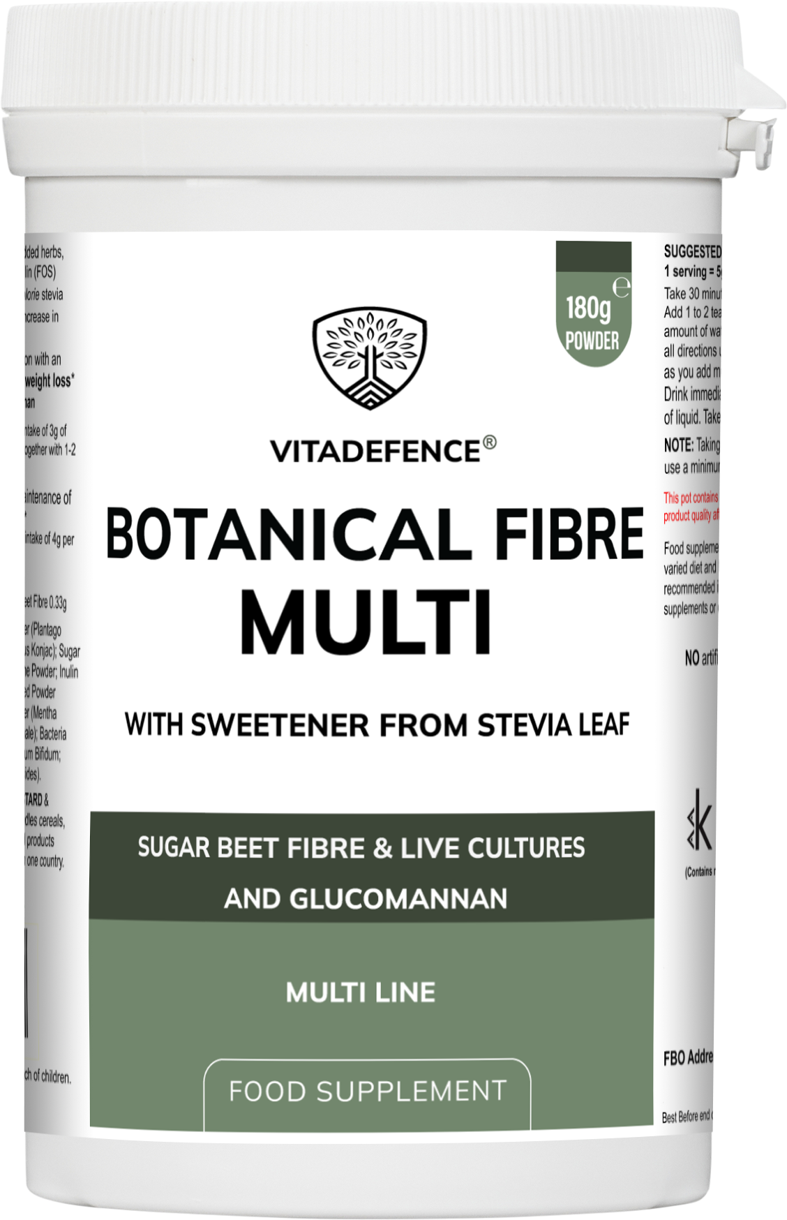 Botanical Fibre Multi - Advanced Digestive Health & Weight Management Support