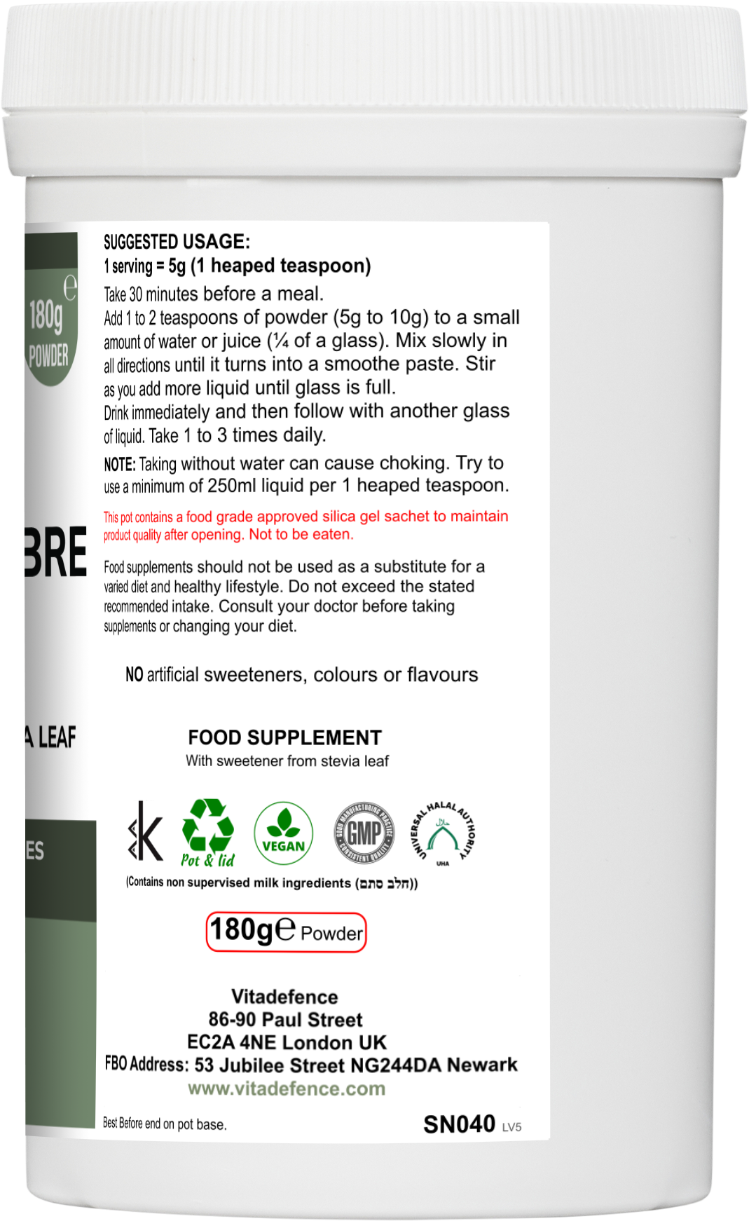 Botanical Fibre Multi - Advanced Digestive Health & Weight Management Support