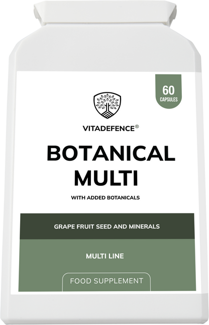 Vitadefence® Botanical Multi | With Grapefruit Seed, Zinc & Minerals – 60 Capsules