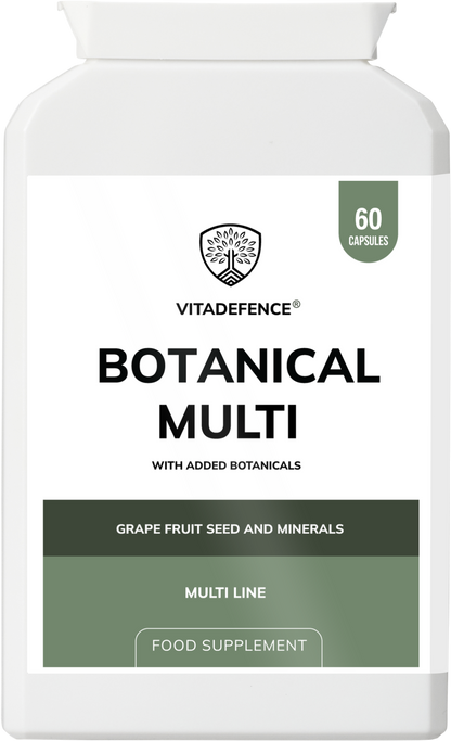 Vitadefence® Botanical Multi | With Grapefruit Seed, Zinc & Minerals – 60 Capsules