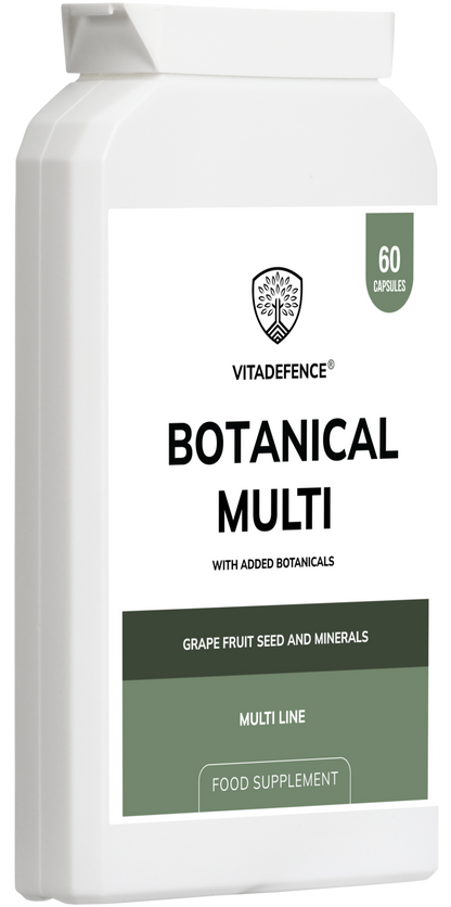 Vitadefence® Botanical Multi | With Grapefruit Seed, Zinc & Minerals – 60 Capsules