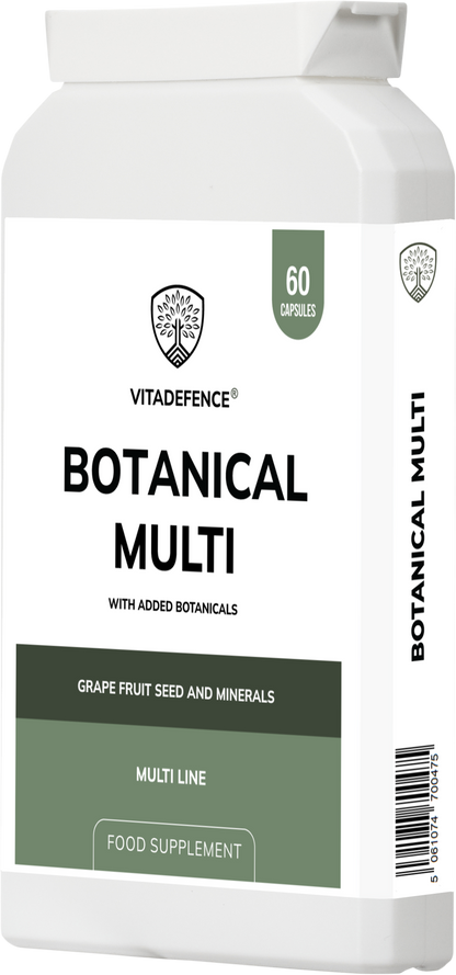 Vitadefence® Botanical Multi | With Grapefruit Seed, Zinc & Minerals – 60 Capsules