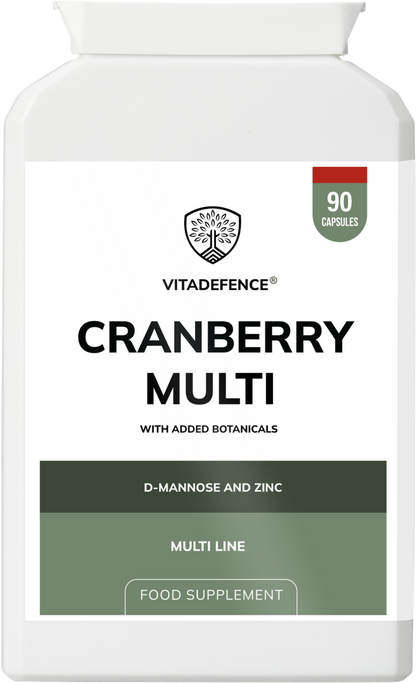 Vitadefence® Cranberry Multi | With D-Mannose, Zinc & Botanicals – 90 Vegan Capsules