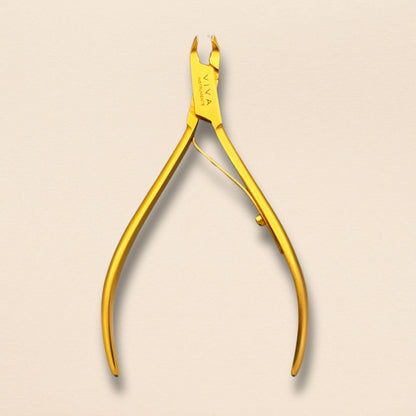 Cuticle Nipper Gold - 5mm Single Spring