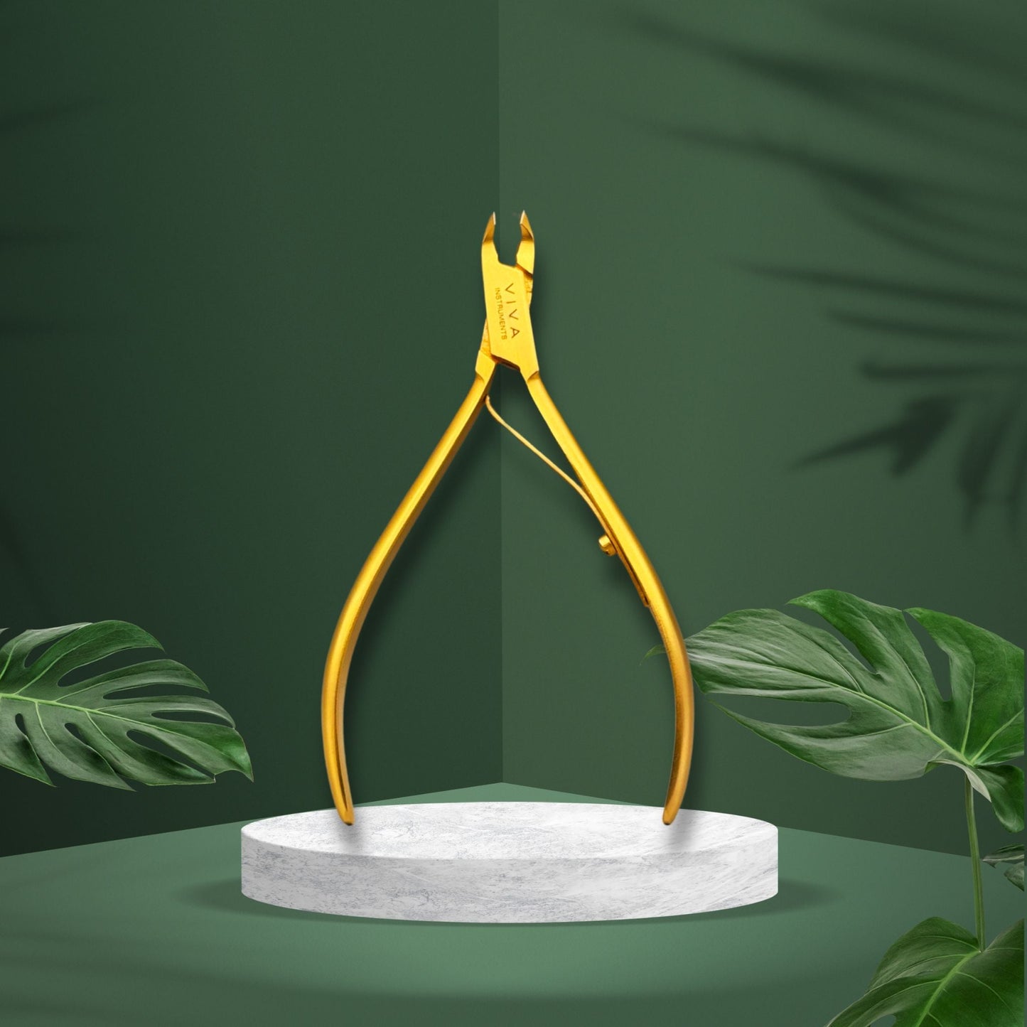 Cuticle Nipper Gold - 5mm Single Spring