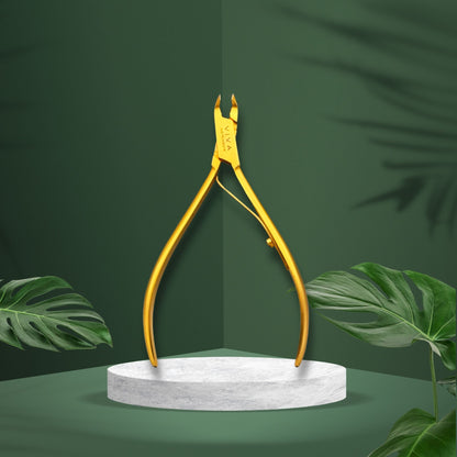 Cuticle Nipper Gold - 5mm Single Spring