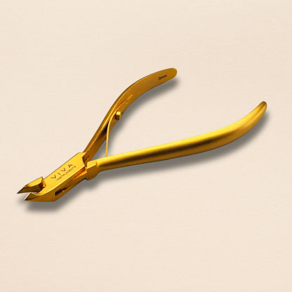 Cuticle Nipper Gold - 5mm Single Spring