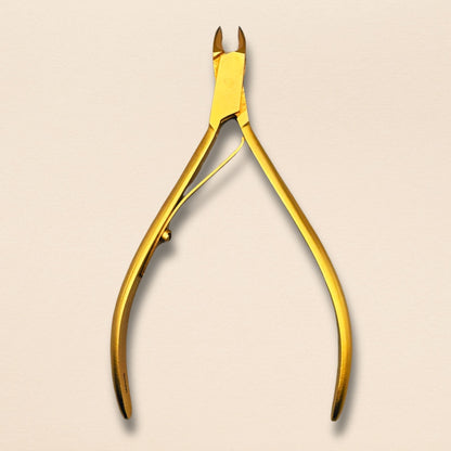 Cuticle Nipper Gold - 3mm Single Spring