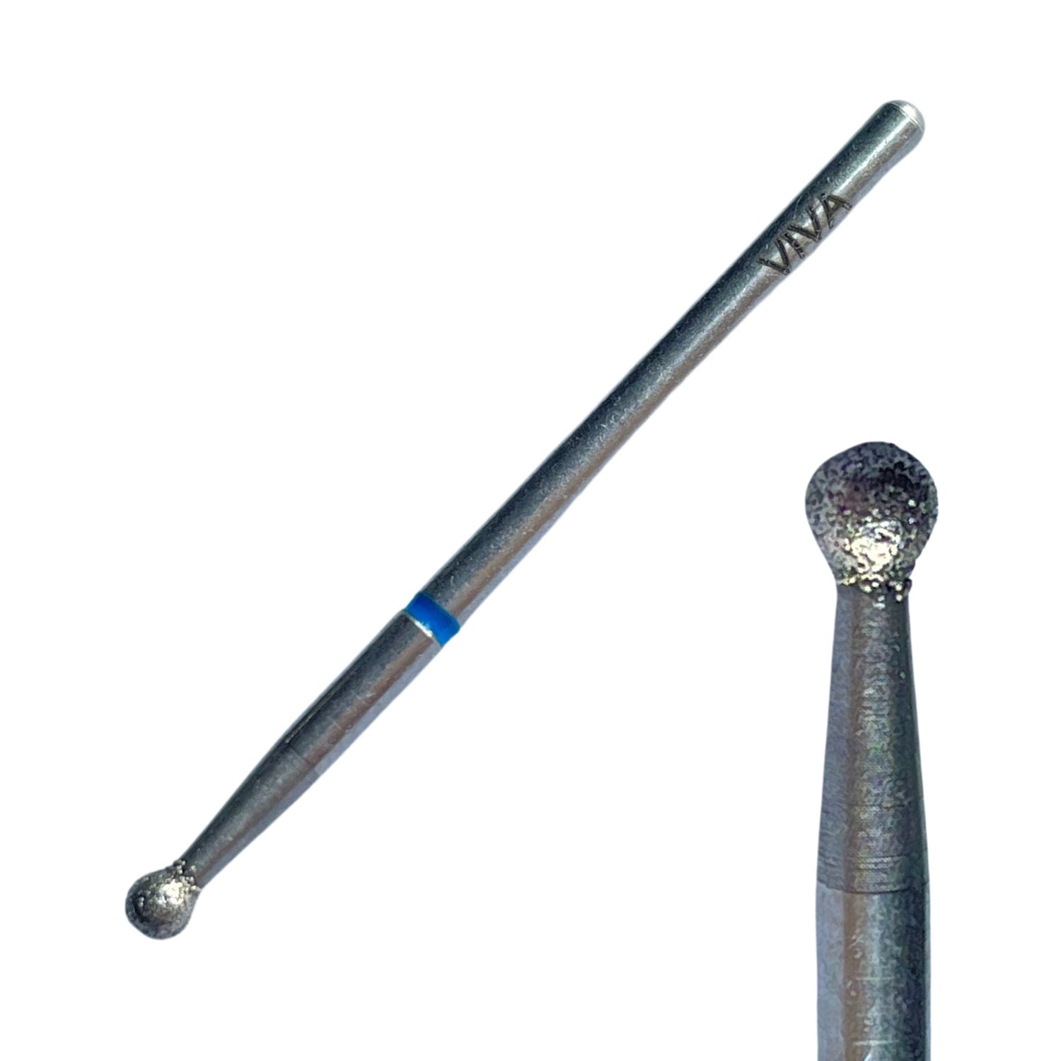 Diamond Nail Drill Bit - Ball Medium Grit