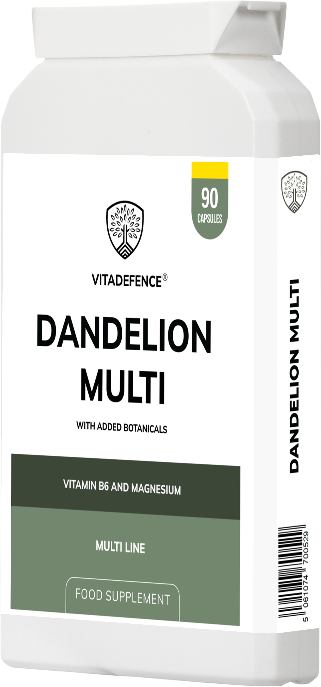 Vitadefence® Dandelion Multi | With Vitamin B6, Magnesium & Botanicals – 90 Capsules