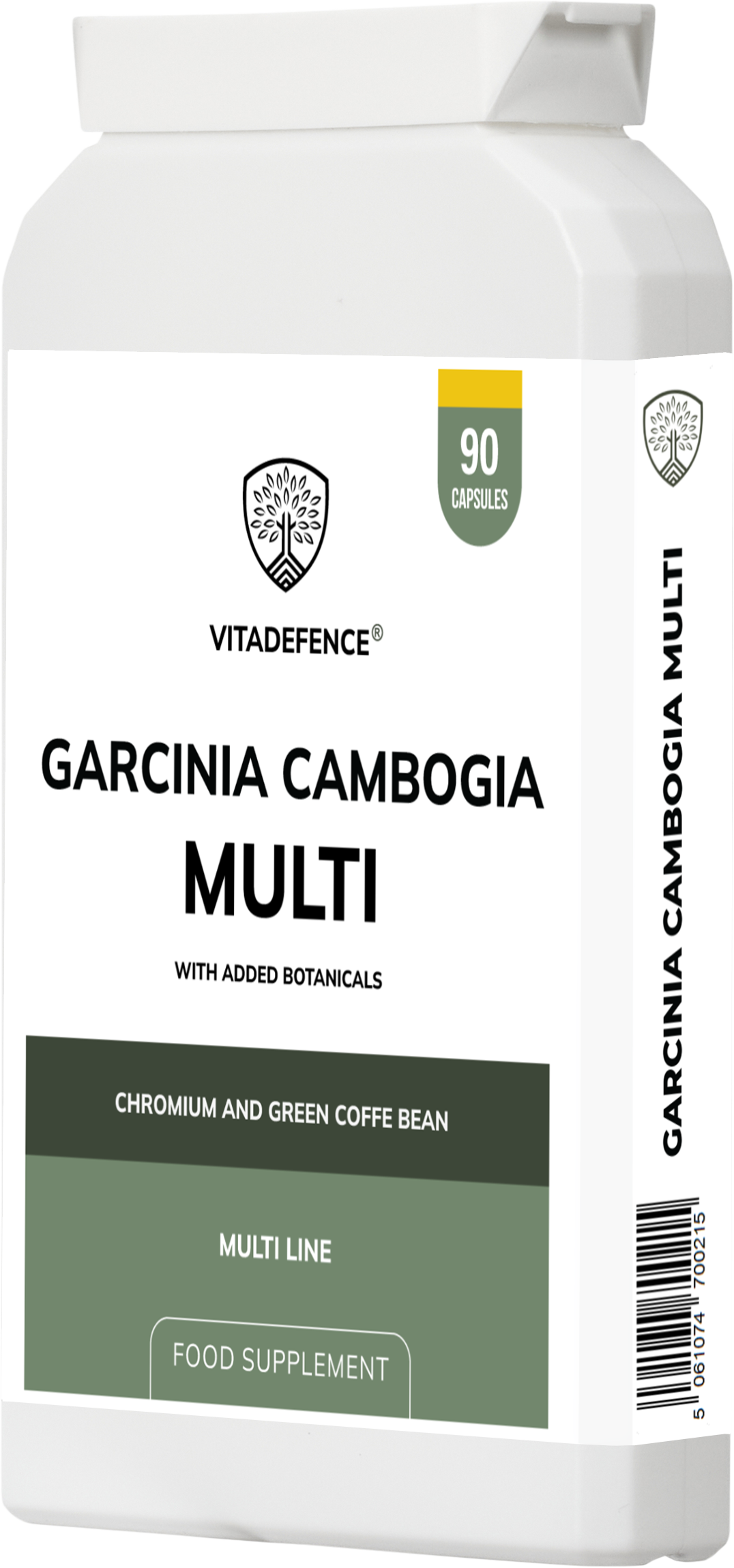 Vitadefence® Garcinia Cambogia Multi | With Chromium & Green Coffee Bean – 90 Capsules