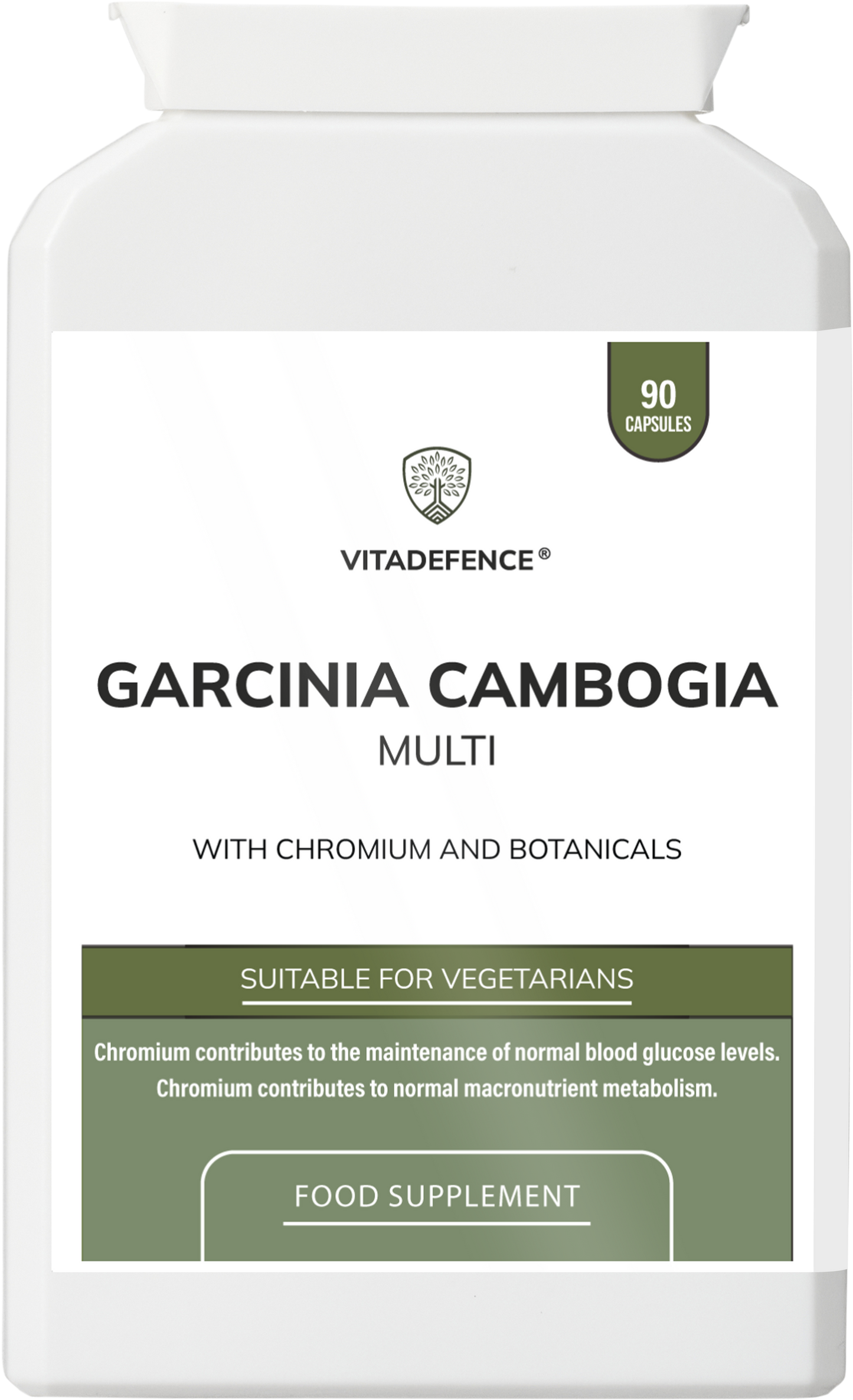 Vitadefence® Garcinia Cambogia Multi | With Chromium & Green Coffee Bean – 90 Capsules -  Vitadefence® - Vitadefence®
