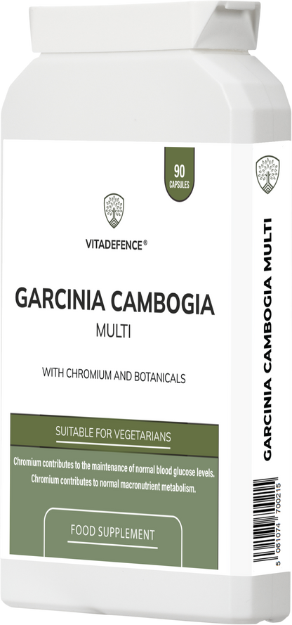 Vitadefence® Garcinia Cambogia Multi | With Chromium & Green Coffee Bean – 90 Capsules -  Vitadefence® - Vitadefence®
