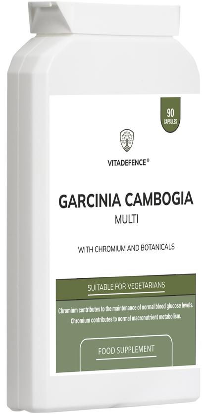 Vitadefence® Garcinia Cambogia Multi | With Chromium & Green Coffee Bean – 90 Capsules -  Vitadefence® - Vitadefence®
