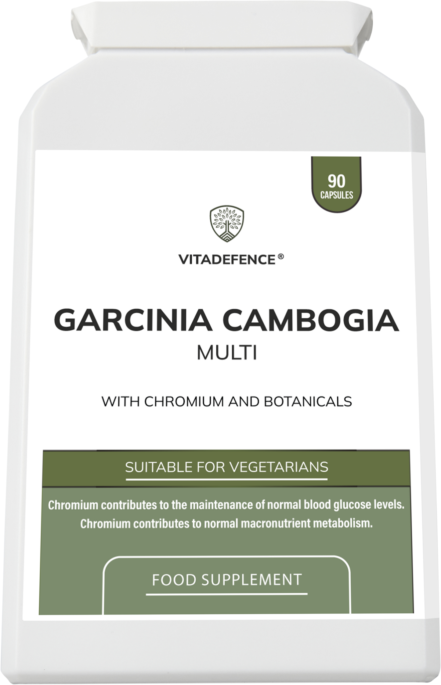 Vitadefence® Garcinia Cambogia Multi | With Chromium & Green Coffee Bean – 90 Capsules -  Vitadefence® - Vitadefence®
