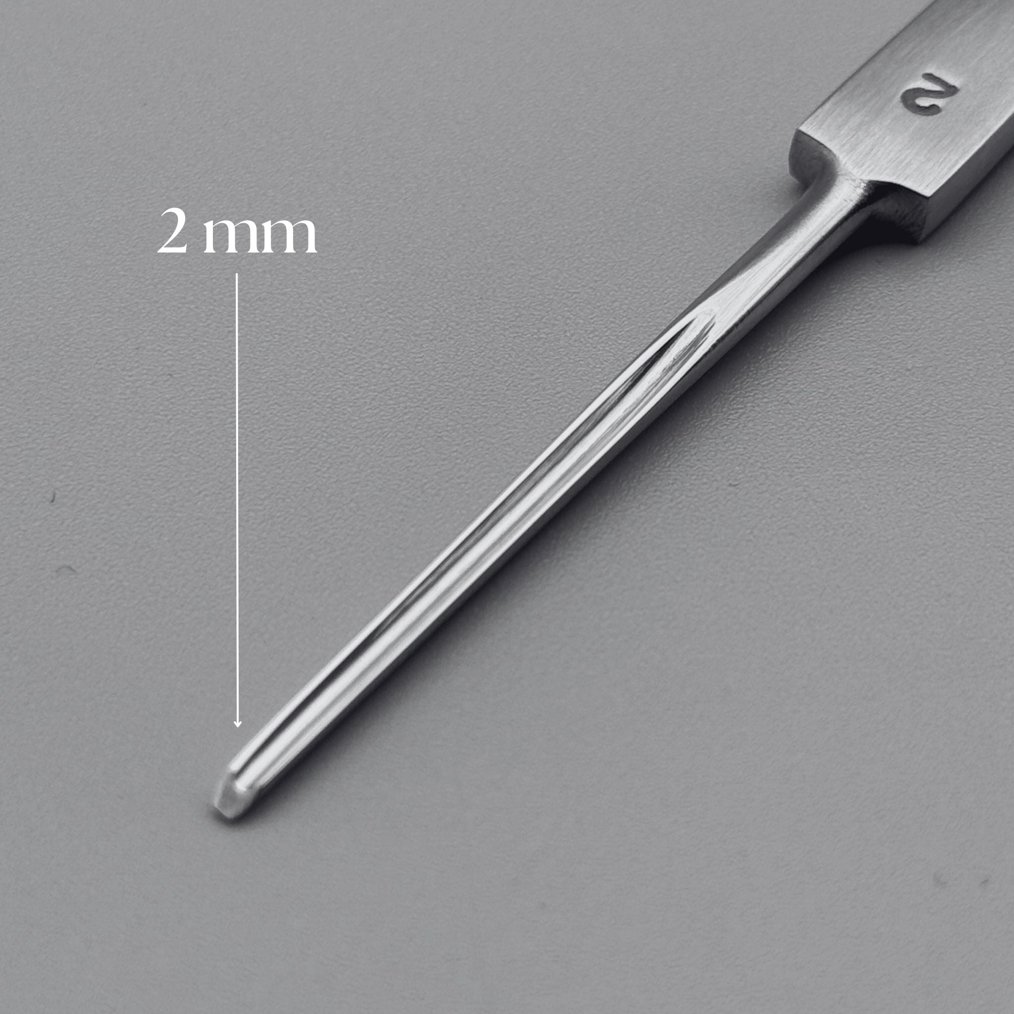 2 mm Gouge - Reusable Stainless Steel
