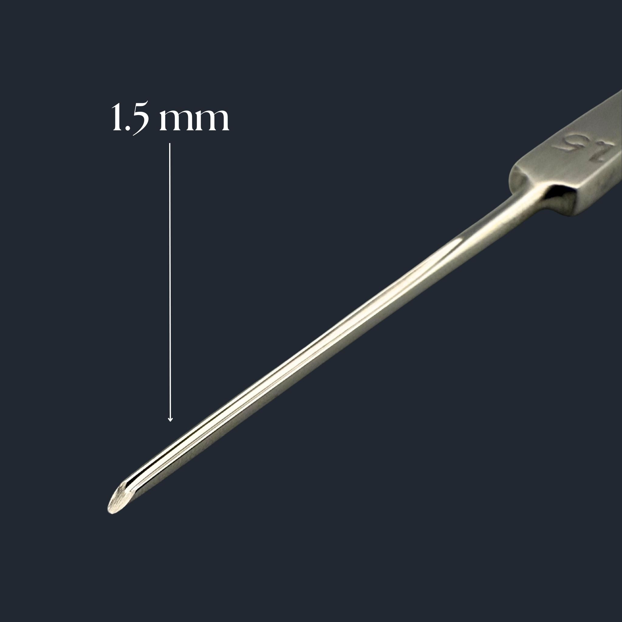 1.5 mm Gouge - Reusable Stainless Steel