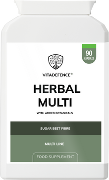 Vitadefence® Herbal Multi – Sugar Beet Fibre & Botanical Blend – 90 Vegan Capsules