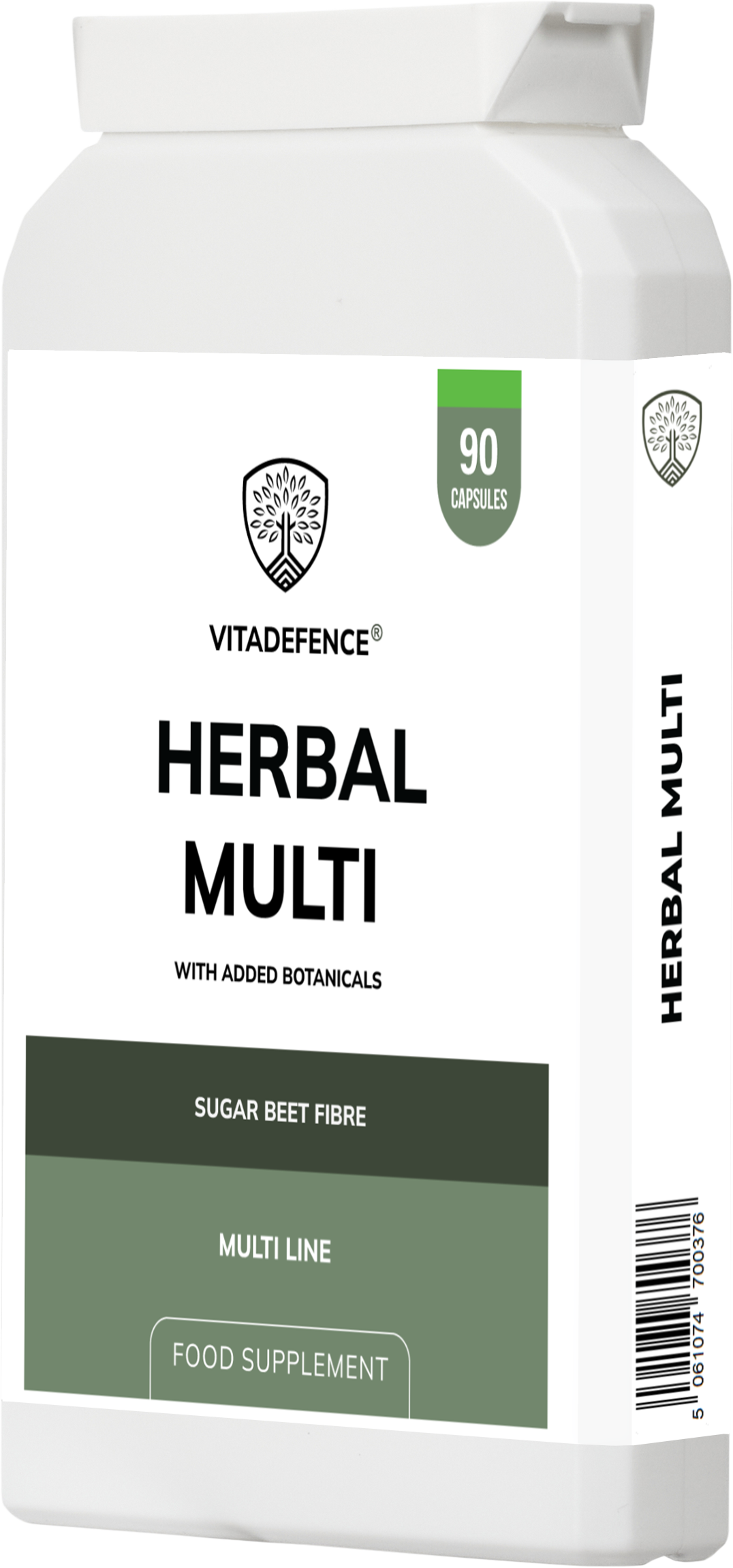 Vitadefence® Herbal Multi – Sugar Beet Fibre & Botanical Blend – 90 Vegan Capsules