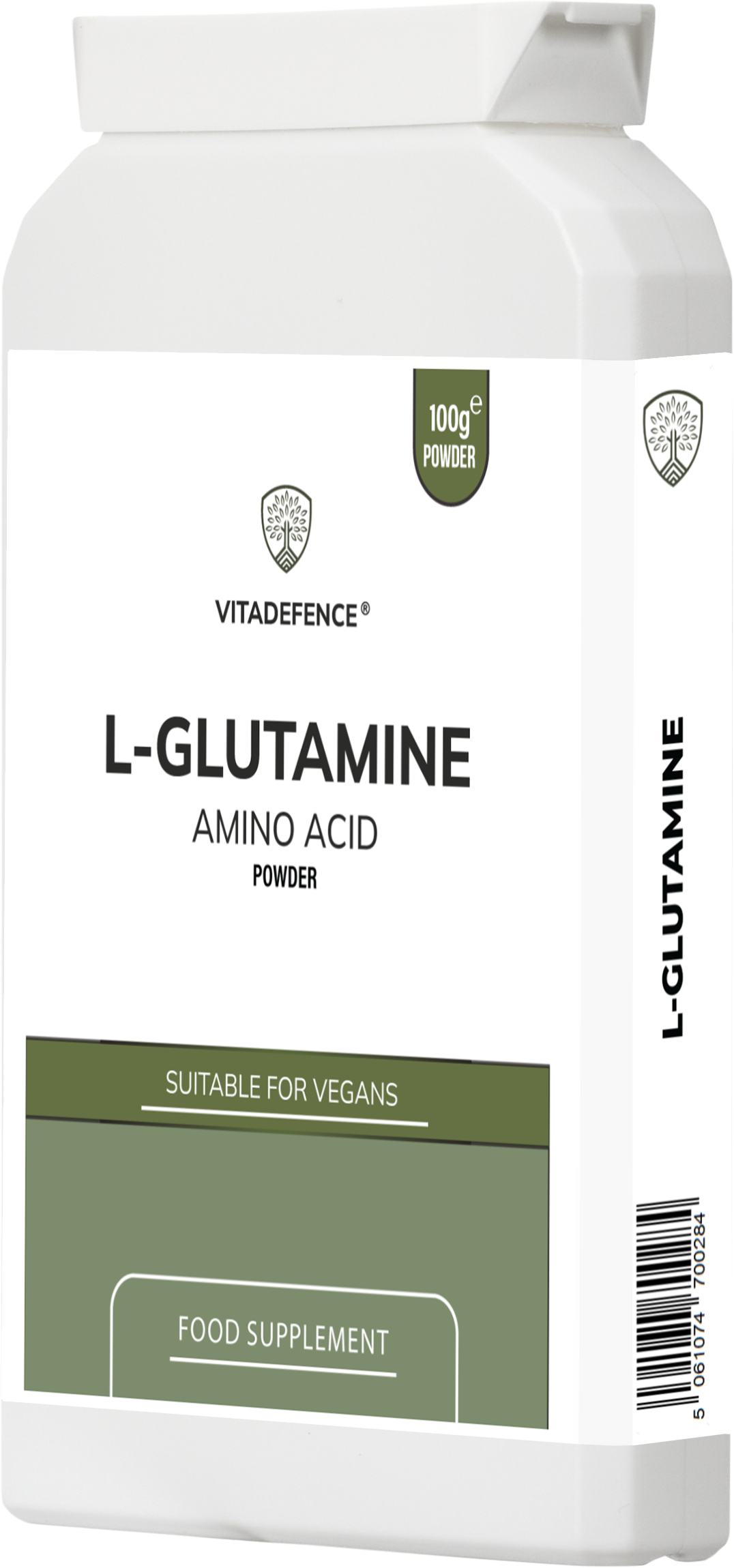 Vitadefence® L-Glutamine Powder |  Vegan – 100 g -  Vitadefence® - Vitadefence®
