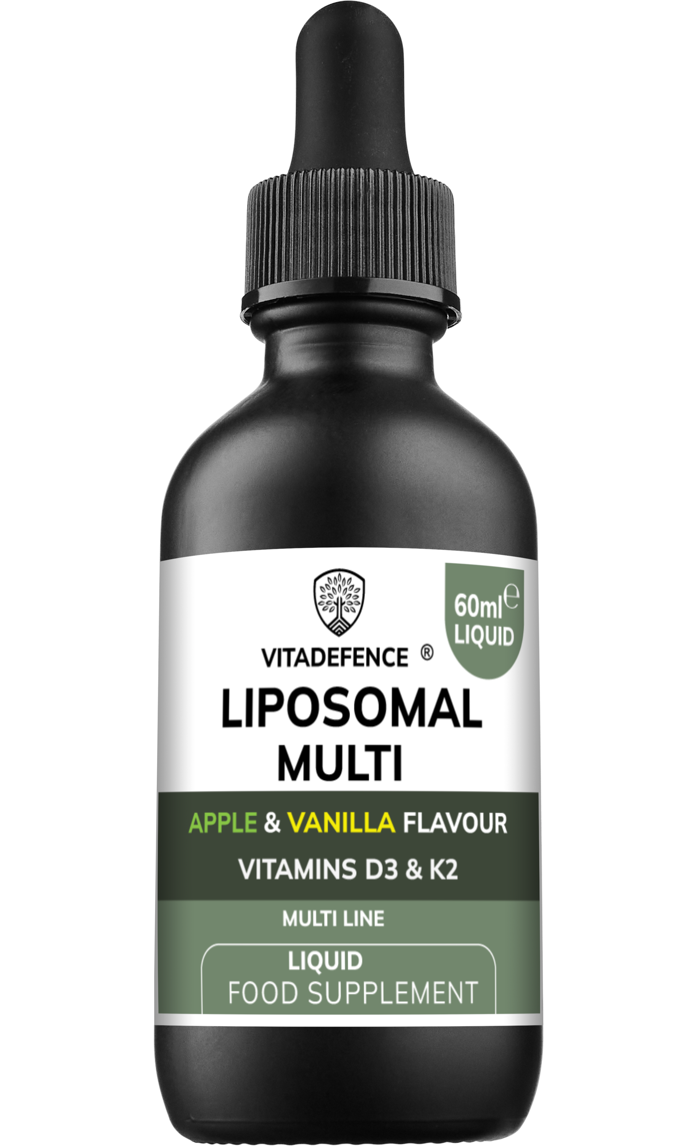 Liposomal Multi - Premium Liquid Vitamin D3 & K2 Supplement