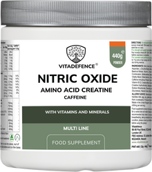 Vitadefence® Nitric Oxide Multi | L-Arginine, L-Citrulline & Beetroot – 60 Capsules