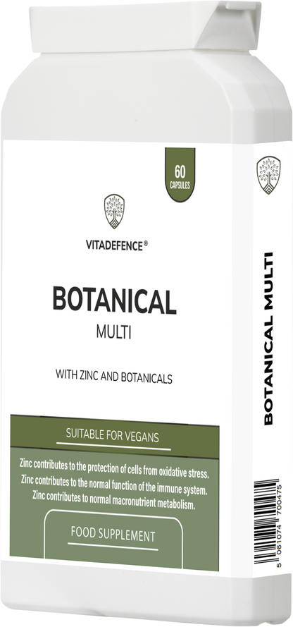 Vitadefence® Botanical Multi | With Grapefruit Seed, Zinc & Minerals – 60 Capsules -  Vitadefence® - Vitadefence®
