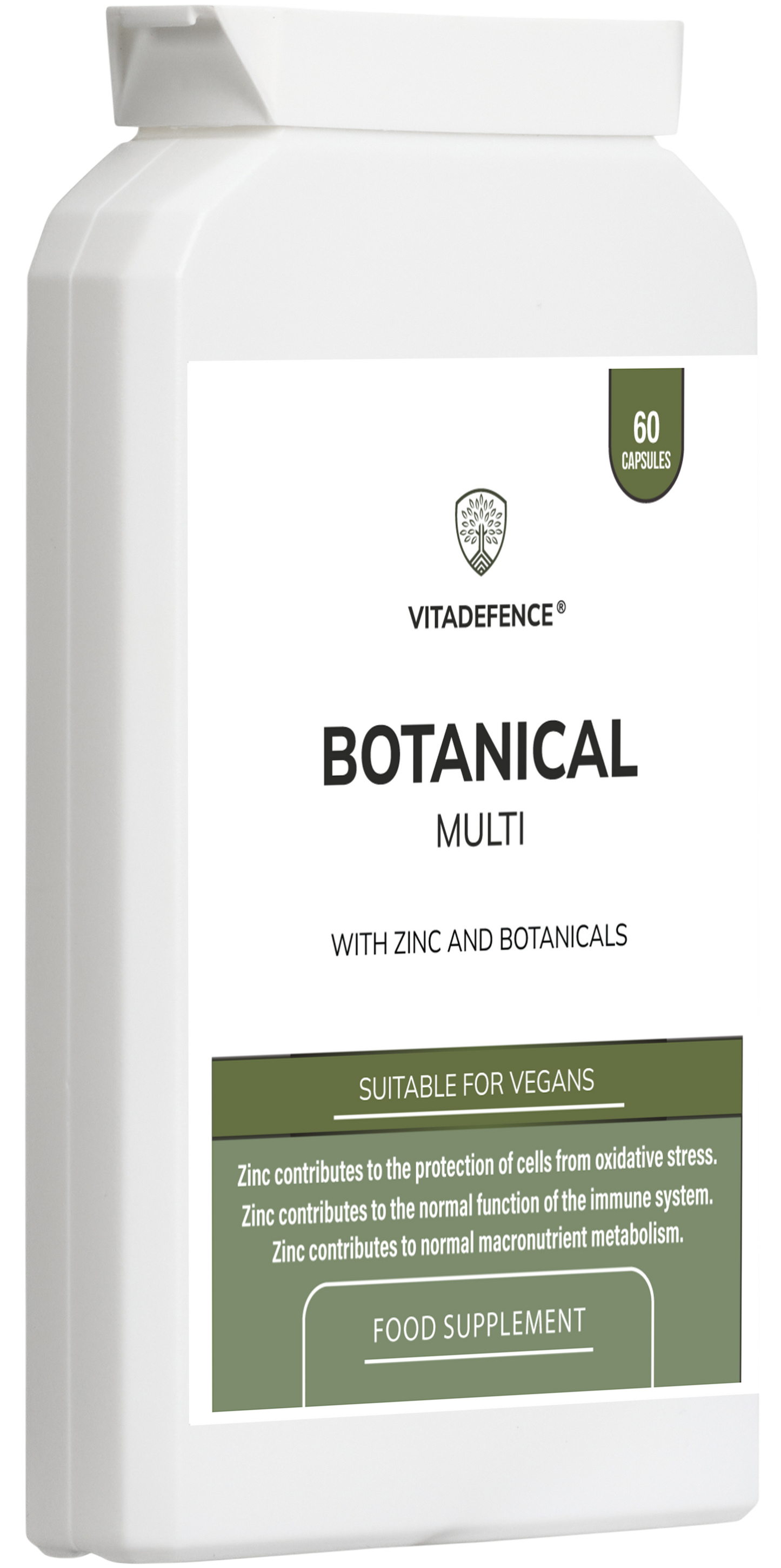 Vitadefence® Botanical Multi | With Grapefruit Seed, Zinc & Minerals – 60 Capsules -  Vitadefence® - Vitadefence®
