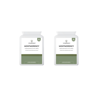 Vitadefence® Montmorency 2-Pack | Pure Cherry Extract 1500mg – 180 Capsules (2 x 90)