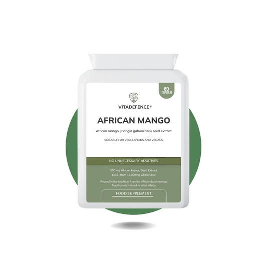Vitadefence® African Mango 2-Pack | Concentrated Seed Extract 500mg – 120 Capsules (2 x 60)