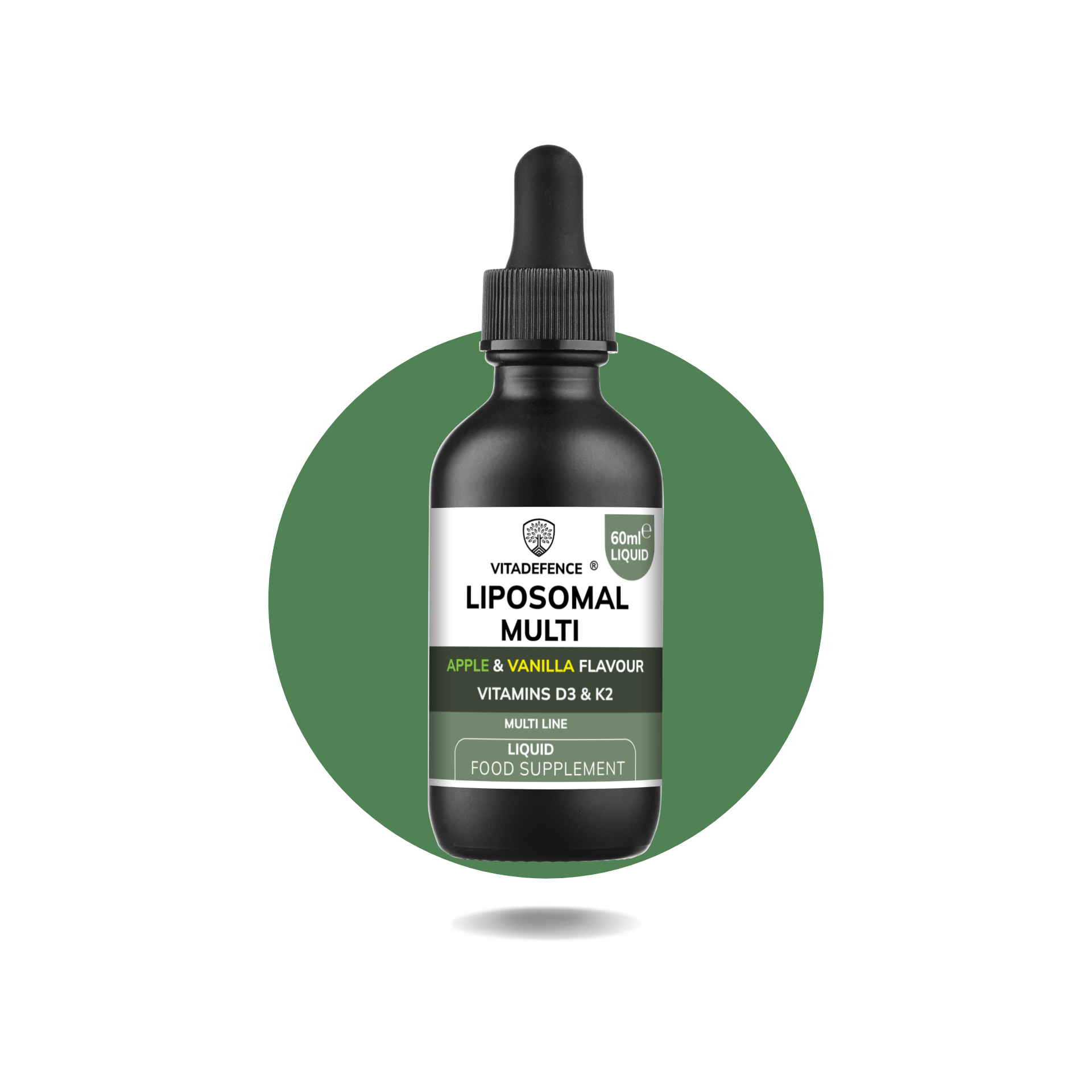 Liposomal Multi - Premium Liquid Vitamin D3 & K2 Supplement