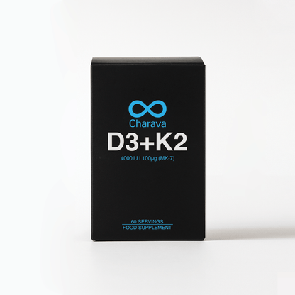 Charava Vitamin D3 (4000IU) + K2 (MK-7)