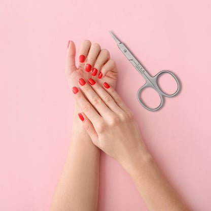 Cuticle Nail Scissors - 9.5cm Slightly Curved