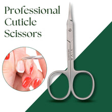 Cuticle Nail Scissors - 9.5cm Slightly Curved