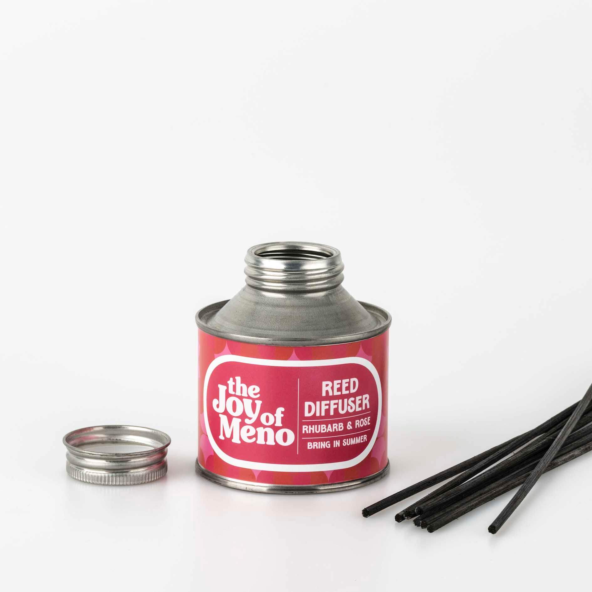 REED DIFFUSER RHUBARB & ROSE