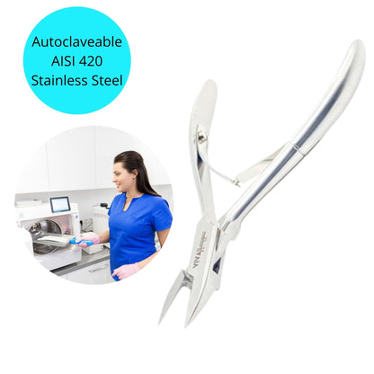 11.5cm - Ingrown Nail Nipper Pointed Straight