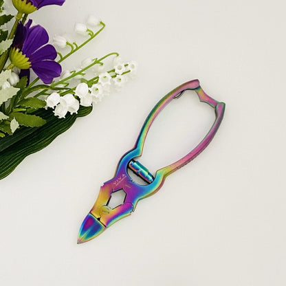 Titanium Cantilever Nipper | Concave Angled Blade