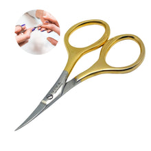 Nail Cuticle Scissor - 9cm Slightly Curved