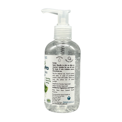 AloePro Natural Soothing Aloe Gel UK 200ml