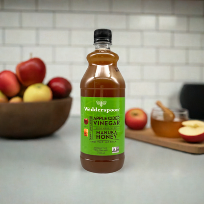Wedderspoon Apple Cider Vinegar with Manuka Honey 750ml