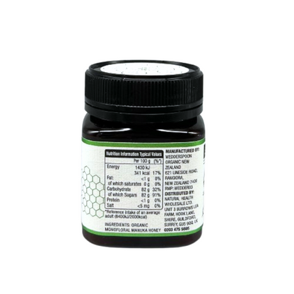 Wedderspoon High Potency Raw Manuka Honey 400 MGO 250g