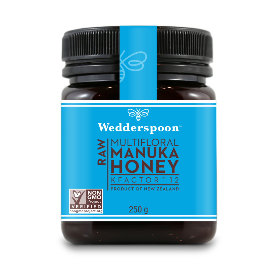 Wedderspoon Raw Manuka Honey 250g KFactor 12