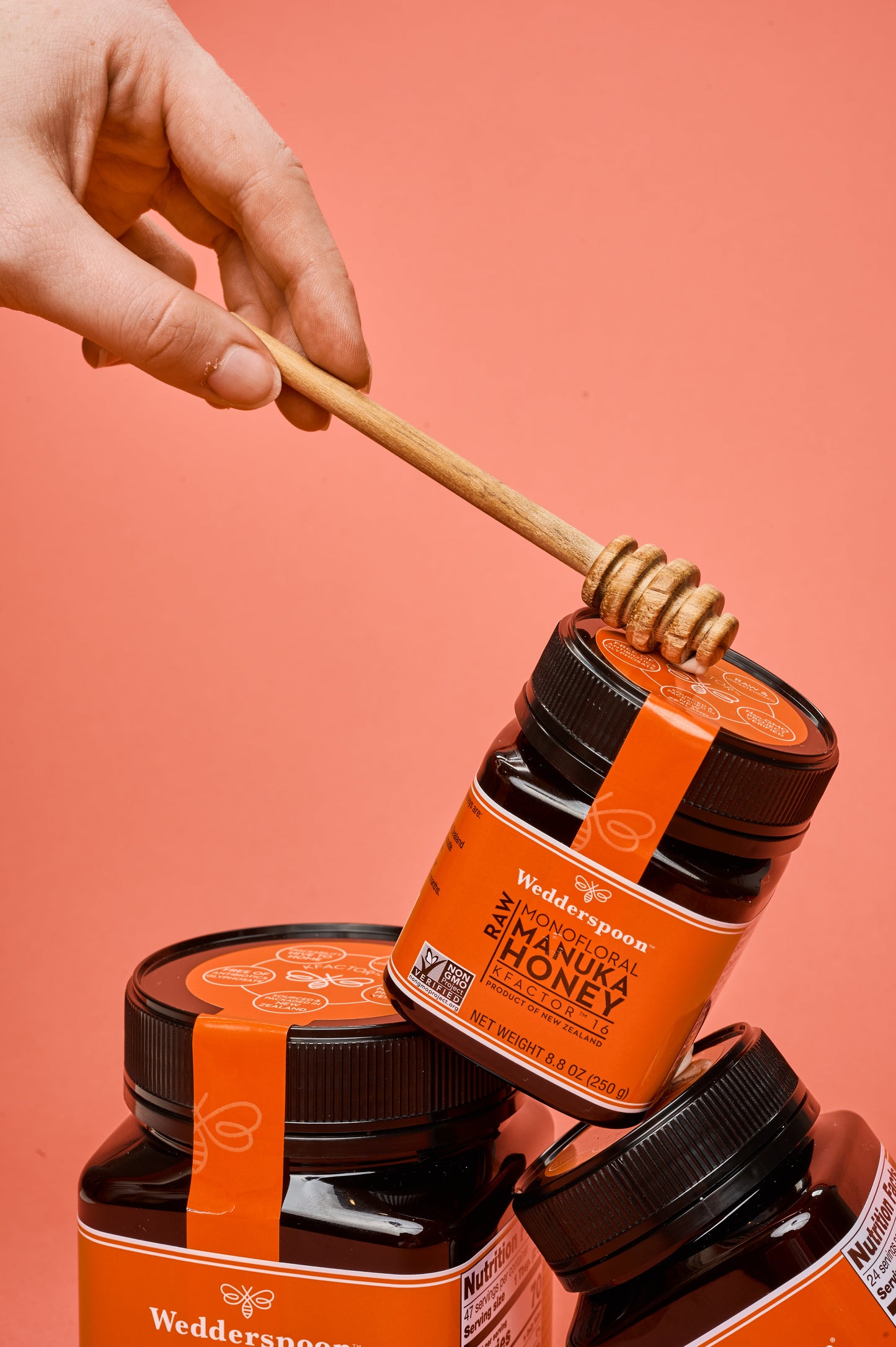 Wedderspoon RAW Manuka Honey KFactor 16+ 250g